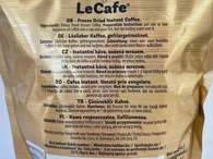 Кава розчинна золота Le Cafe gold 80g. Зображення №2