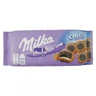 Шоколад Милка орео сэндвич Milka oreo sandwich 92g