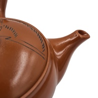 Японський чайник з глини з кришкою 660 мл, Yamakiikai F-1015. Зображення №4